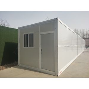 20ft Steel Structures Folding Living Prefab Modular Homes with 18mm MGO Board