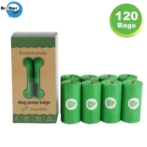 Cheap Eco-Friendly Biodegradable Dog Poop Bags: Compostable, Leakproof &amp; Durable Waste Bags for Dogs, 100% Environmentally Safe for sale