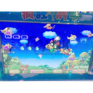 150W Coin Operated Arcade Machines , Crazy Shooter Toy Doll Claw Game Machine