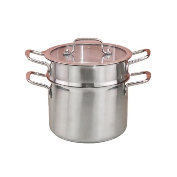 Quality Multifunction Spaghetti Kitchen Soup Pots Stainless Steel  With Strainer Insert wholesale