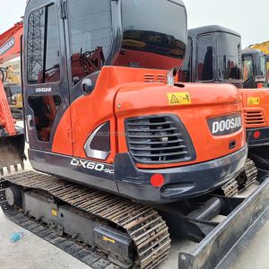 DOOSAN DX60 Excavator in with Excellent Efficiency and Good Performance at