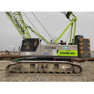 2021 ZOOMLION ZCC1000V Crawler Crane 100 Tons For Utility Road And Bridge