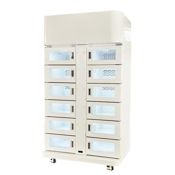 Quality Temperature Adjustable Refrigerated Locker Smart Fresh Android System wholesale
