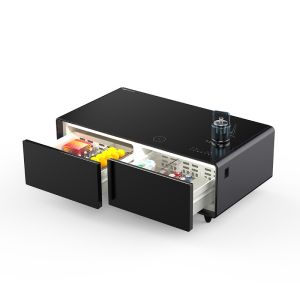 Modern Design Led Drawer Light Smart Coffee Table with Music Player and Wireless