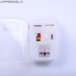 Large Champagne Clear Nozzle Ceramic Gas Lens Collect for Welding Torch Red