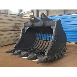 Cheap 600mm PC 8m3 Excavator Skeleton Bucket Sifting Out Rocks In Soil for sale