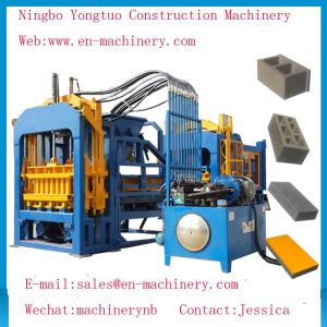 China hollow cement block making machine 4-15 Semi Auto Brick Making Machine