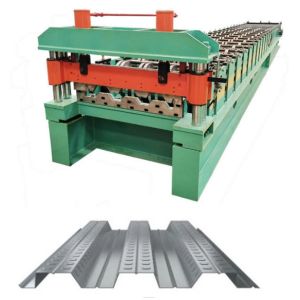 High Speed Steel Floor Deck Machine 0.8 - 1.5mm Thickness Customized