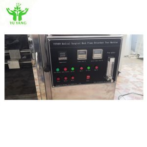 50W Flammability Testing Equipment Surgical Facial Flame Retardant Tester