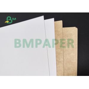 270gsm White Coated Kraft Back Paper Board For Fast Food Package 1189 x 841mm