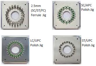 Stainless Steel Fiber Optic Polishing Machine Corner Pressure And Center Pressure