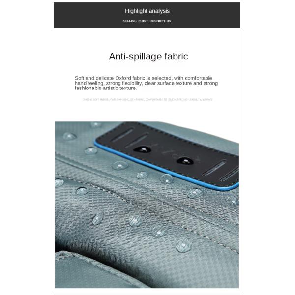 OEM ODM Large Capacity Laptop Backpack Travel Fashion Backpack 0.86kg