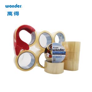 Cheap Easy Handling BOPP Packaging Tape 48mm Width Brown Transparent for sale