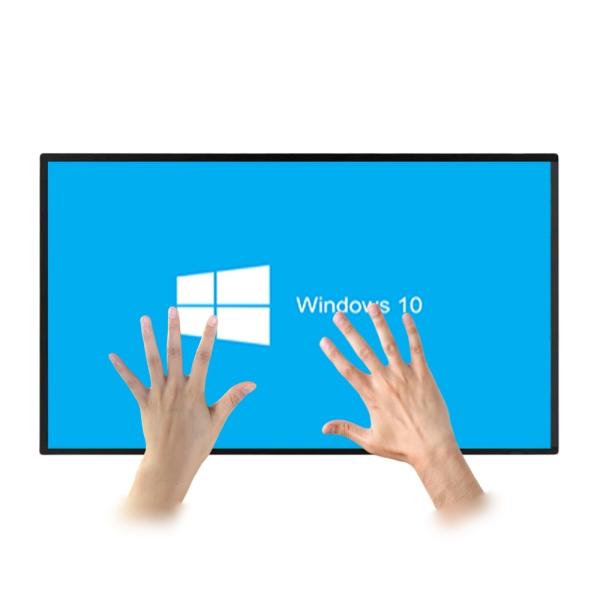 Quality 18.5" 21.5" 24" 27" 32 Inch Touch Screen Monitor Interactive Touch Lcd Display Windows Android System Panel Pc Ip65 wholesale