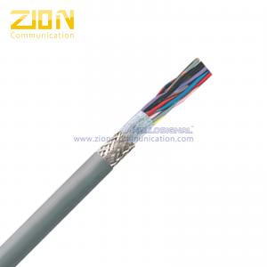 Cheap PUR Sensor & Actuator Shielded Power And Control Cables Stranded Bare Copper Wire for sale