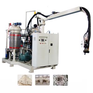 Wood Imitation Mirror Frame Molding High Pressure PU Foaming Machine