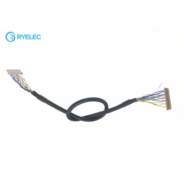 Quality Crimping / Pressing Type LVDS Cable Assembly With DF13 / DF14 Connector wholesale
