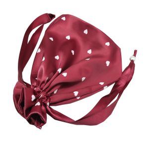 Custom Large Satin Fabric Drawstring Gift Bags With Custom Logo Gift Packaging