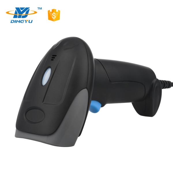 Quality Wired USB 2D Barcode Scanner with 300 scans/sec Speed and 4mil Resolution for Supermarket and Retail Use wholesale