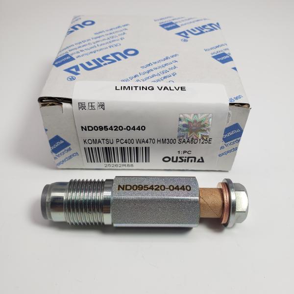 Limiter Pressure Relief Valve ND095420-0440 For KOMATSU PC400 PC450 WA470 WA480