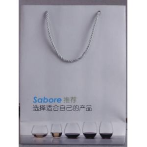 Embossed Printing Paper Bag 250gsm Printed Paper Carrier Bags