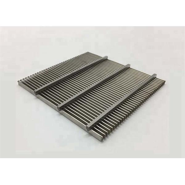 OEM Water Intake Flat Sheet Drum Wedge Wire Screen Panel For Vibrating Sieves