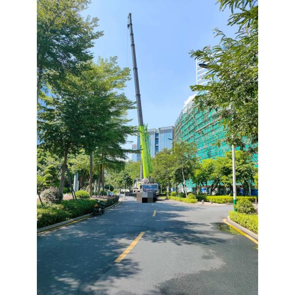 80ton Lifting Capacity Folding Boom Truck Crane Trucks Mobile Crane ZTC800H7 with 65.5m Maximum Lifting Height at Official