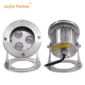 IP68 RGB LED Underwater Spot Light Stainless Steel 316L DC24v 3*2w LED Warm