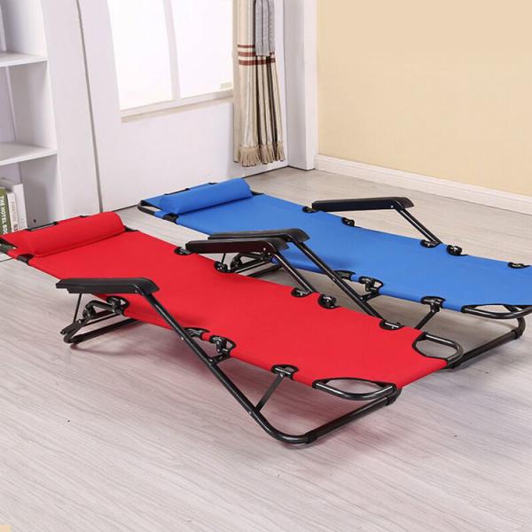 Outdoor Sun Lounger Beach Chair Portable and Foldable for Patio Garden Camping Pool