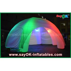 China Inflatable Nightclub 5 Legs LED Lighting Inflatable Spider Inflatable Dome Tent With CE / UL Blower on sale