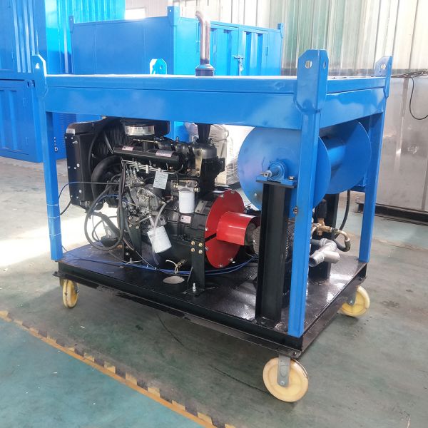 Diesel Sewer Jetting Unit with 50-100 Meters Hose for 50mm to 600mm Pipe
