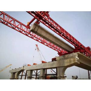 Panamanian customers order jqj30 / 120t bridge erecting machine, jqj30 / 120t