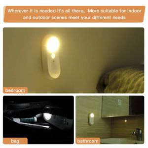 4000K 400mAH USB Rechargeable Motion Sensor Light / Rechargeable Flashlight