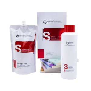 Salon Use Hair Protector Cream For Straightening , Frizz Control Cream Long