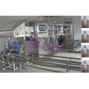 Automatic 3 in 1 Water Filling Line With Gallon Bottle Sealing Machine 600