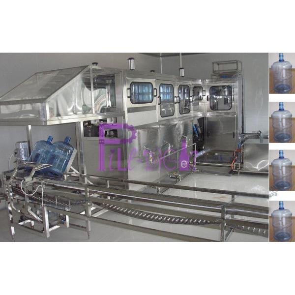 Automatic 3 in 1 Water Filling Line With Gallon Bottle Sealing Machine 600