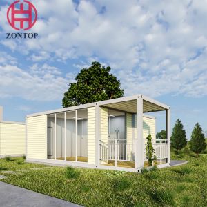 Zontop Modern Luxury Easy Assemble Steel Prefabricated 2 Story Complete Large