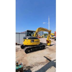 China 78US-6  Used Komatsu Excavator With Traveling Speed 4.5km/H Engine Oil Change Quantity 7.5L on sale