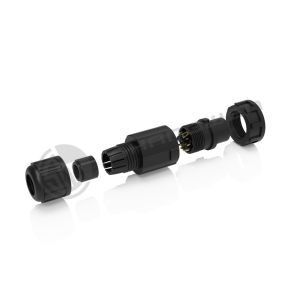 Self Locking M19 Connector Waterproof IP67 Electrical Female Connector