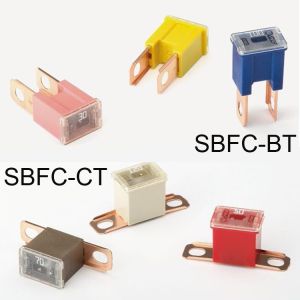 ISO 8820 ELV Slow Blow Fuse SBFC-CT M5 Bolt Type Fuses With Horizontal Legs