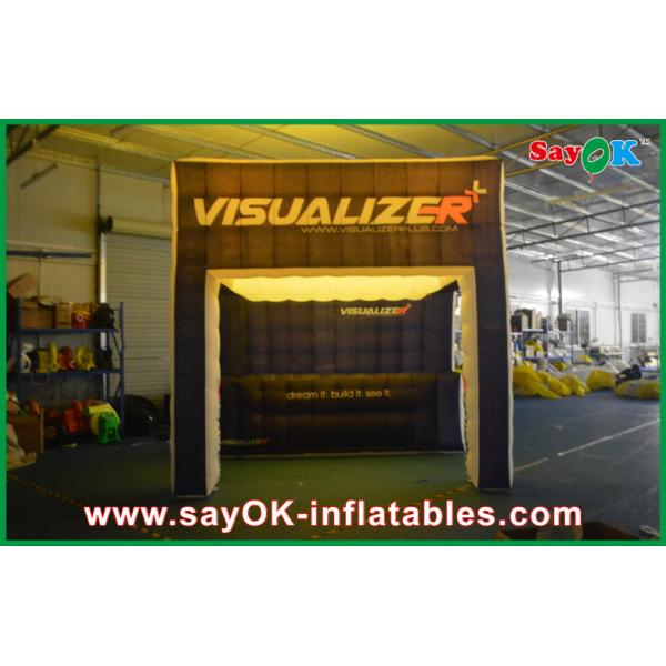 Inflatable Family Tent Nightclub Costomized Led Inflatable Cube Tent For