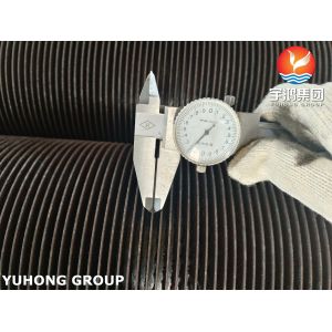 Carbon Steel A106 GR.B Spiral Finned Tube For Reheater and Economizer