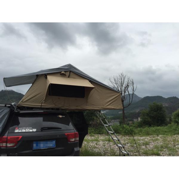 Quality Canvas Off Road 4x4 Roof Top Tent Single Layer TL19 For Outdoor Camping wholesale