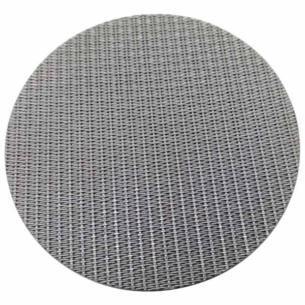 Quality SS Wire Mesh Disc Micron Mesh Screen Good Air Permeability wholesale