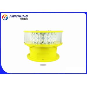 Flashing Mode Aeronautical Obstruction Light High Borosilicate Glass Material