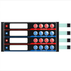 Capacitive Membrane Touch Switch Tactile Metal Dome Membrane Switch