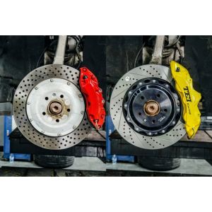 TEI Racing S60 6 Piston Calipers And S40 4 Piston Calipers Big Brake Kit For