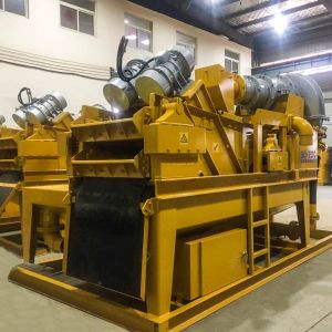 24.2kw 100m3/h Slurry Treatment Desander Machine With Cyclone and Screen