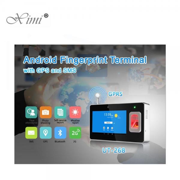 UT268 Android Fingerprint And RFID Card Time Attendance With GPS SMS Biometric Fingerprint Time Recorder