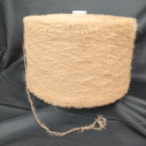1.3cm NM 12/13 Polyester / Nylon Feather Yarn Imitated Mink Yarn Customized